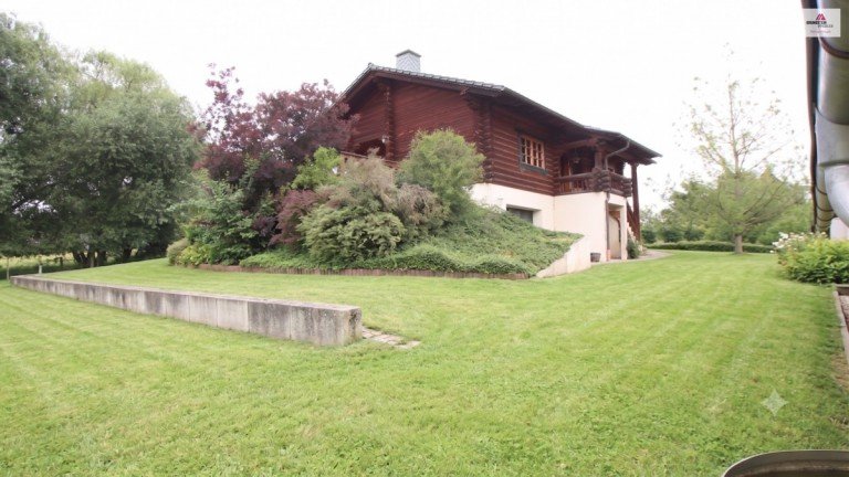 Rundbalkenblockhaus Wieserode Einfamilienhaus Rundbalkenblockhaus mit Entwicklungspotential