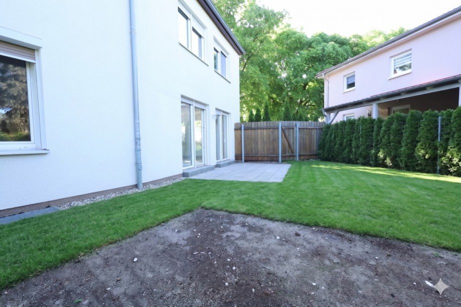 Garten mit Terasse Einfamilienhaus Halberstadt