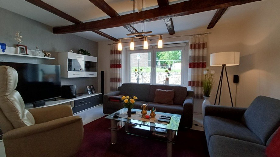 Wohnzimmer EG Einfamilienhaus Ermsleben