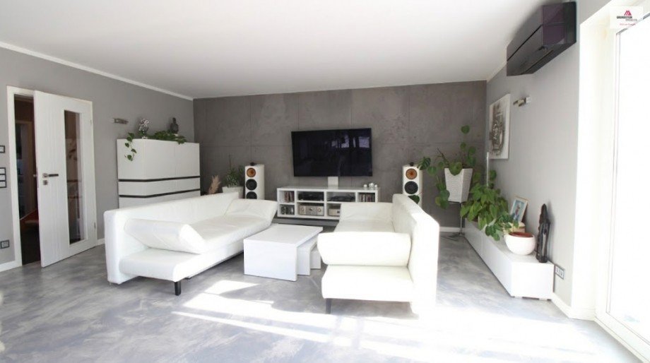 Wohnzimmer Doppelhaush�lfte Quenstedt