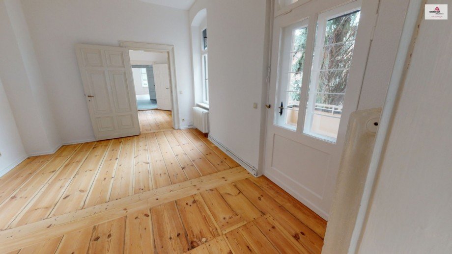 Zugang zum Balkon Haus Aschersleben