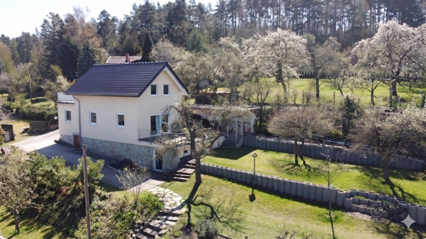 Gartenansicht Ferienhaus Rieder
