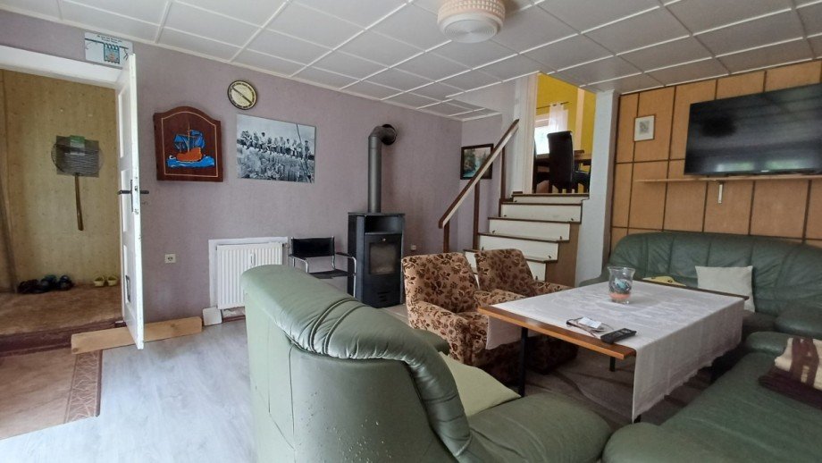 Wohnzimmer Souterrain Einfamilienhaus G�sten OT Osmarsleben