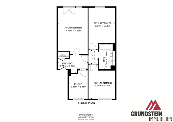 Grundriss Etagenwohnung Aschersleben