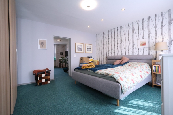 1. OG Schlafzimmer Reihenmittelhaus Aschersleben