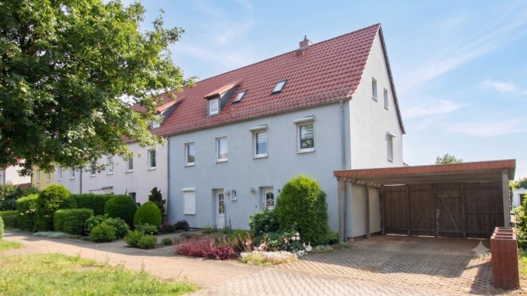 Stra�enansicht Aschersleben Einfamilienhaus Einfamilienhaus mit Garten