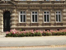 Stra�enansicht Gro�e Gewerbeeinheit im Herzen von Aschersleben