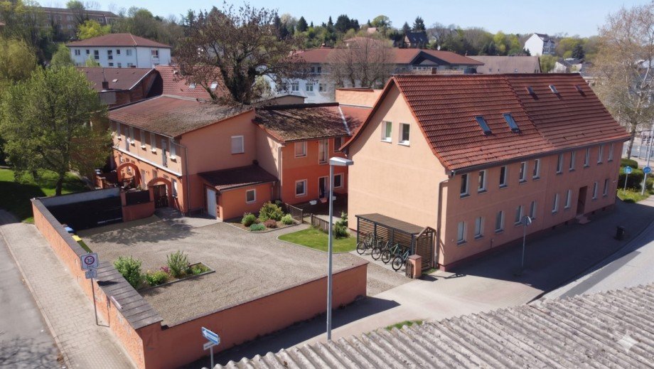 Innenhof Mehrfamilienhaus Aschersleben
