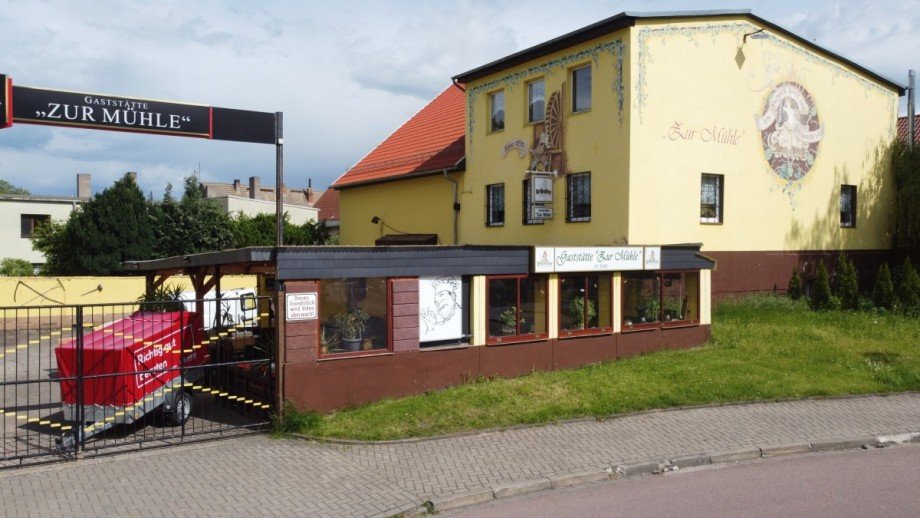 HofzugangAlte M�hle Haus Gerbstedt / Siersleben