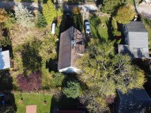 Draufsicht Einfamilienhaus mit separatem Bungalow und (Bau)Grundst�ck in Friedrichsbrunn
