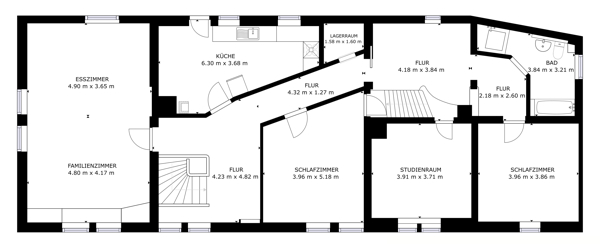 Obergeschoss Einfamilienhaus Meisdorf
