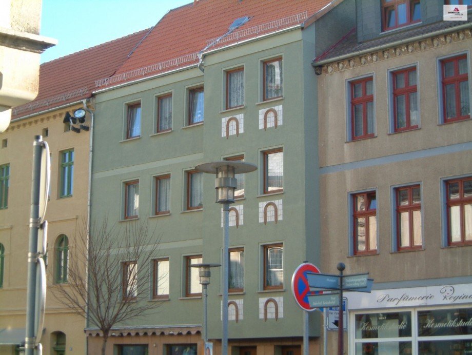 Markt au�en Haus Aschersleben