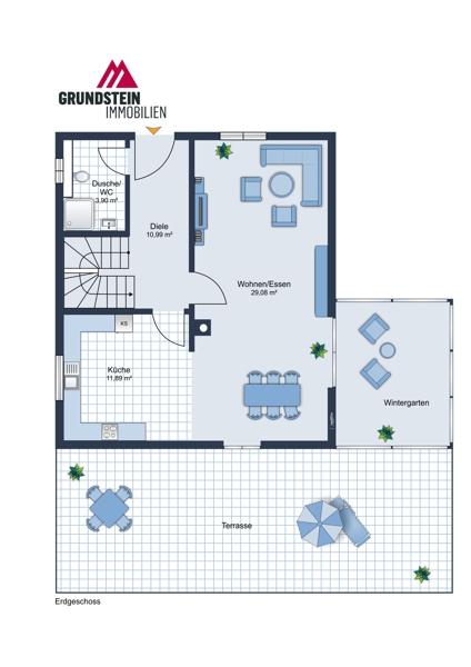 Erdgeschoss Einfamilienhaus Lehre / Gro� Brunsrode