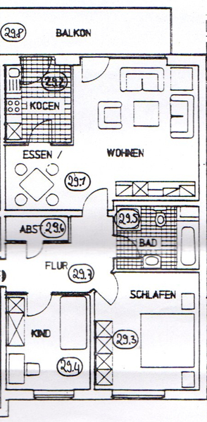 Grundriss Etagenwohnung Aschersleben