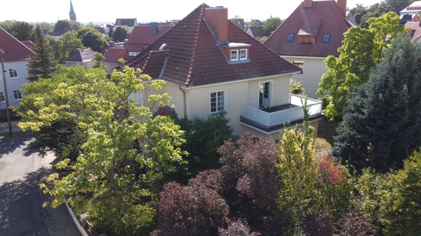 R�ckansicht Einfamilienhaus Aschersleben