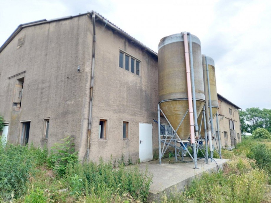Lagergeb�ude Viehwirtschaft Arnstein OT Arnstedt
