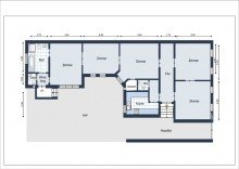 Grundriss Gro�e Gewerbeeinheit im Herzen von Aschersleben